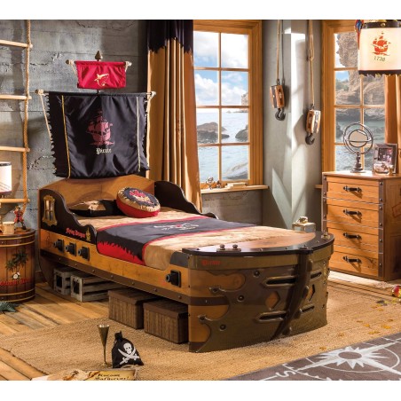 LIT BATEAU   BLACK PIRATE