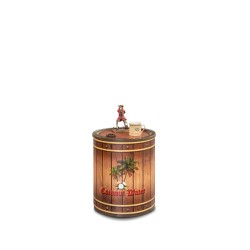 CHEVET ROND  BLACK PIRATE