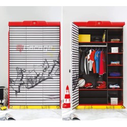 ARMOIRE 3 PORTES CHAMPION RACER