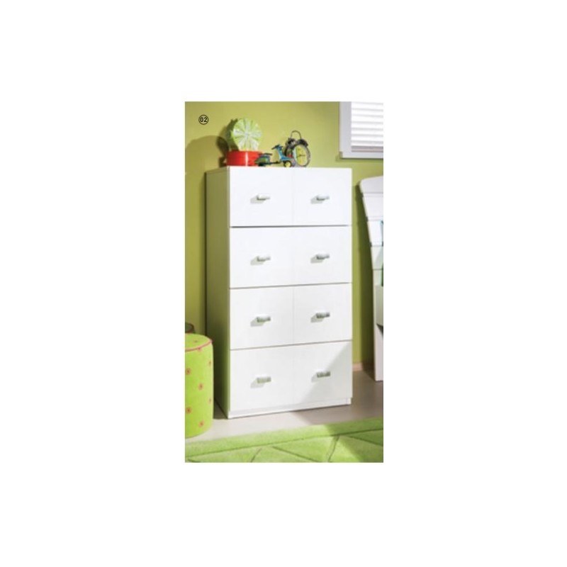 COMMODE " SQUARE" ACTIVE WHITE