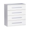 COMMODE " KLAS" ACTIVE WHITE