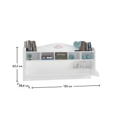 UNITE DE BUREAU RUSTIC WHITE