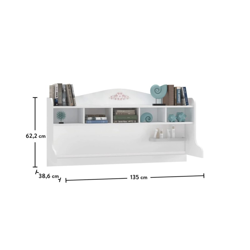 UNITE DE BUREAU RUSTIC WHITE