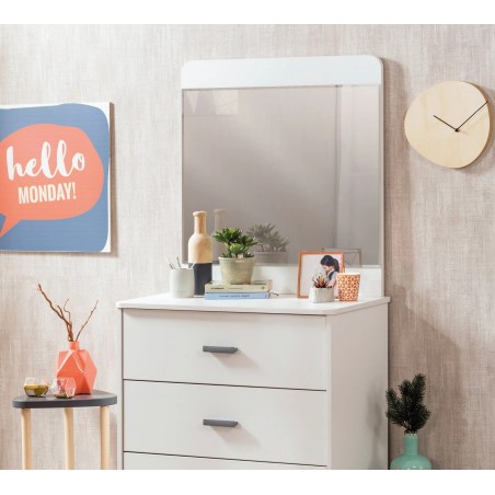 UNITE DE COMMODE WHITE