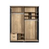 ARMOIRE COULISSANTE  BLACK