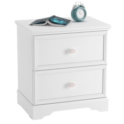CHEVET RUSTIC WHITE