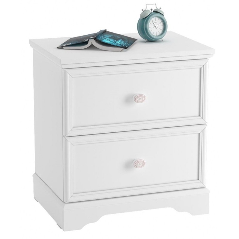 CHEVET RUSTIC WHITE