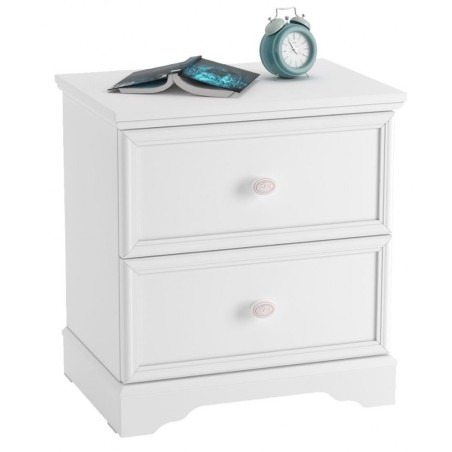 CHEVET RUSTIC WHITE