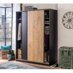 ARMOIRE COULISSANTE  BLACK