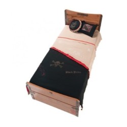 COUVRE  LIT  BLACK PIRATE
