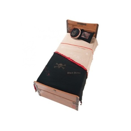 COUVRE  LIT  BLACK PIRATE