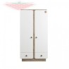 ARMOIRE 2 PORTES NATURA BABY